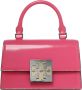 TORY BURCH Watermeloen Kalfsleren Mini Top Handtas Red Dames - Thumbnail 1