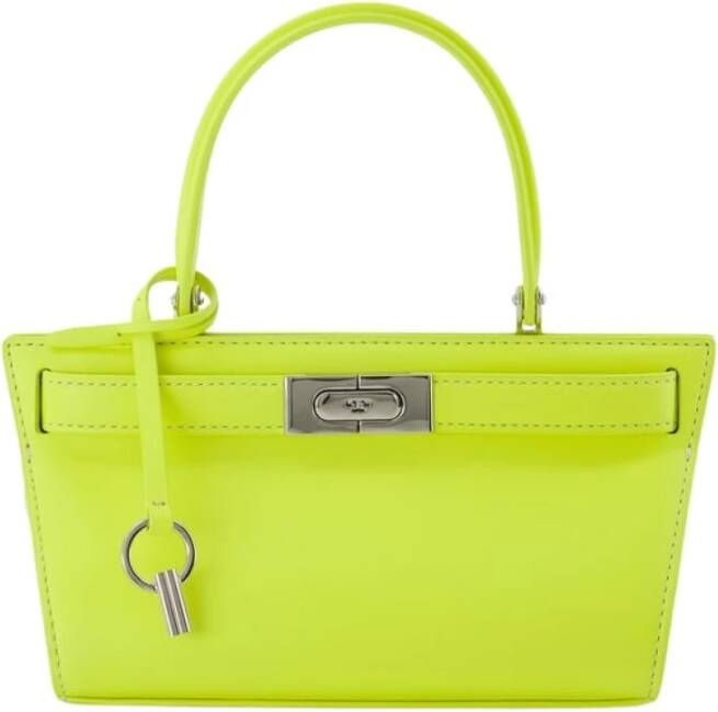 TORY BURCH Shoppers Petite Lee Radziwill Cat Eye Bag Yellow Leath in geel - Foto 6