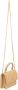 TORY BURCH Desert Dune Chevron Mini Portemonnee met Ketting Handvat Beige Dames - Thumbnail 6