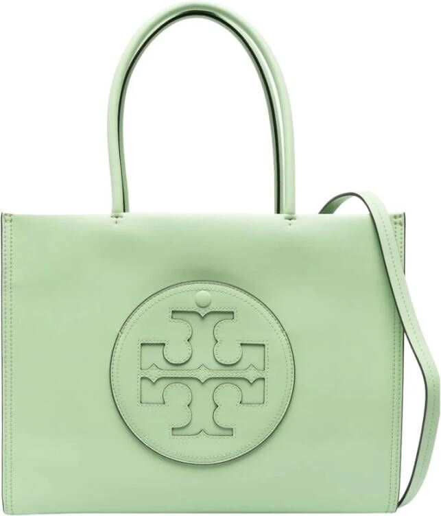 TORY BURCH Kleine Ella Eco Tote Tas Groen Dames