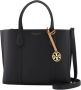 TORY BURCH Zwarte Perry Small Triple-Compartment Tote Black Dames - Thumbnail 5