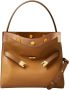 TORY BURCH Lee Radziwill Crossbody Tas Beige Dames - Thumbnail 1