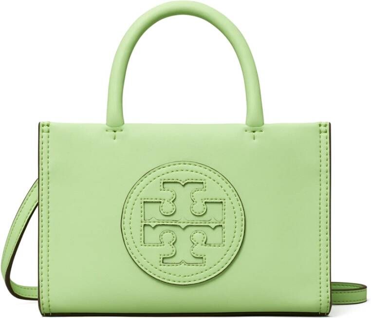 TORY BURCH Mini Tote Ella Tas Groen Dames