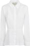 TORY BURCH Op maat gemaakt poplin overhemd wit White Dames - Thumbnail 1