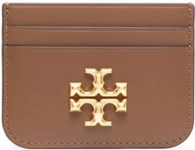 TORY BURCH Eleanor Kaarthouder Bruine Portemonnees Kaarthouders Brown Dames - Foto 3