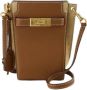 TORY BURCH Shoppers Lee Radziwill Hobo Bag Œil De Tigre Leather in bruin - Thumbnail 1