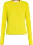 TORY BURCH Groene Kasjmier Trui Ronde Hals Green Dames - Thumbnail 1