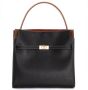 Tory Burch Lee Radziwill dubbele draagtas Zwart - Thumbnail 1