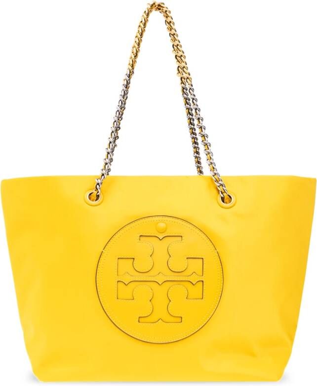 TORY BURCH Totes Ella Chain Tote in geel