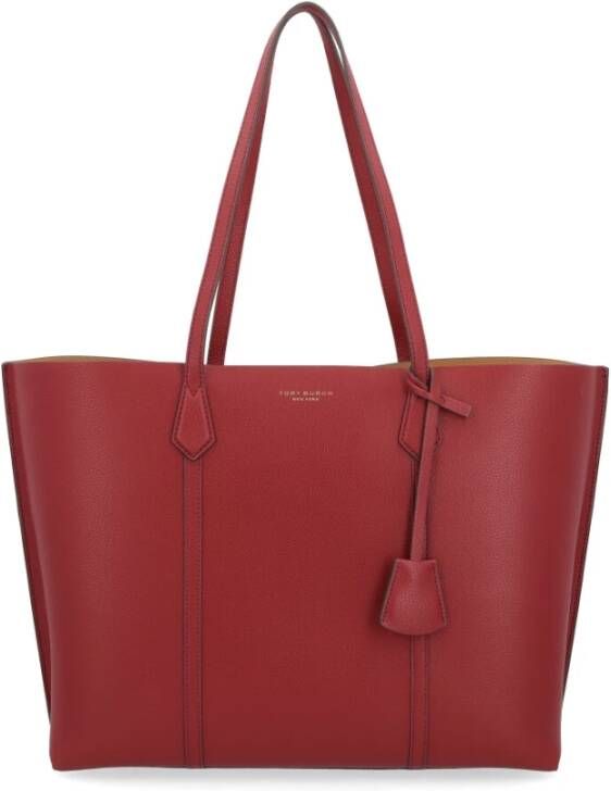 TORY BURCH Perry Triple-Compartment Tote Tas Rood Dames