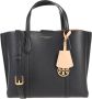 TORY BURCH Zwarte Perry Small Triple-Compartment Tote Black Dames - Thumbnail 7