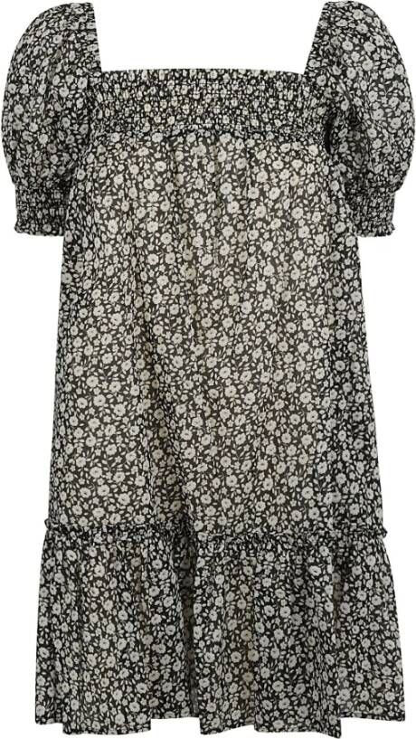 TORY BURCH Smocked Mini Jurk Meerkleurig Dames