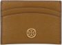 TORY BURCH Stijlvolle Kaarthouder voor Georganiseerde Kaarten Bruin Dames - Thumbnail 3
