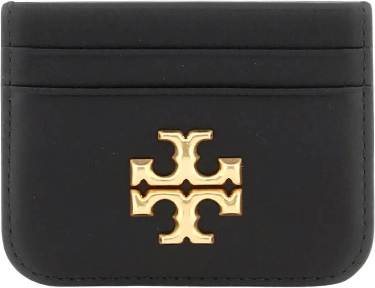 TORY BURCH Eleanor Kaarthouder Zwarte Portemonnees Kaarthouders Black Dames