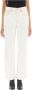 TORY BURCH Straight Jeans met Hoge Taille White Dames - Thumbnail 1