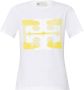TORY BURCH T-shirt met logo White Dames - Thumbnail 1