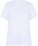TORY BURCH T-shirt met logo White Dames - Thumbnail 2