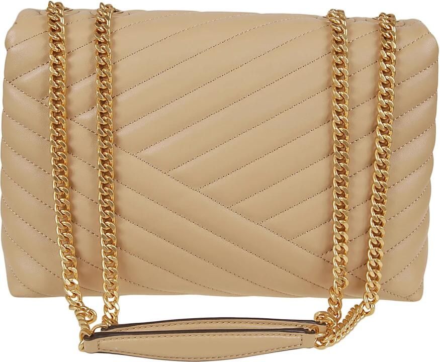 TORY BURCH Shoppers Kira Chevron Convertible Bag Leather Desert Du in beige - Foto 3