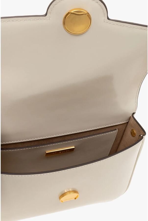 TORY BURCH Crossbody bags Robinson Spazzolato Convertible Shoulder Bag in beige - Foto 7