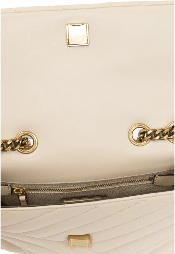 TORY BURCH Crossbody bags Kira Chevron Small Convertible Shoulder Bag in crème - Foto 5