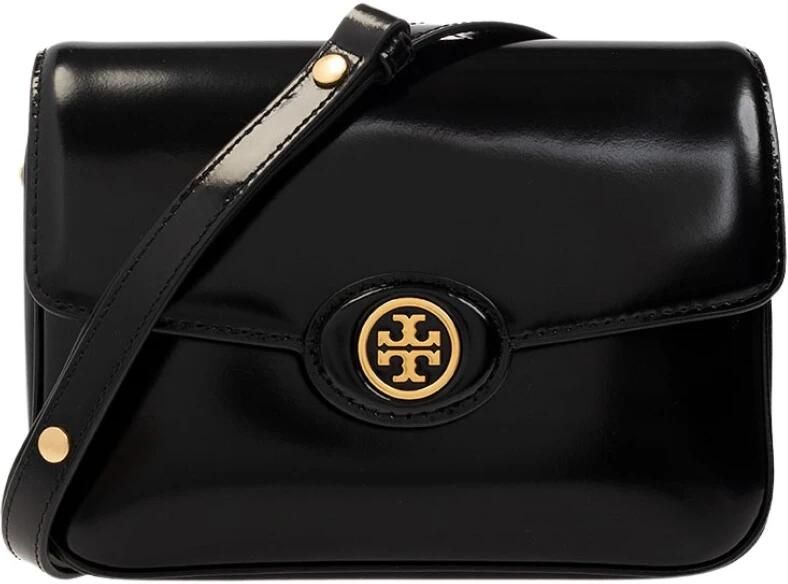 TORY BURCH Hobo bags Robinson Spazzolato Convertible Shoulder Bag in zwart - Foto 14