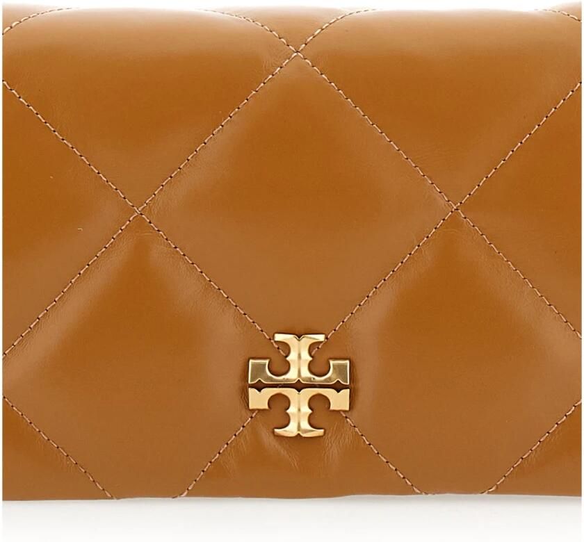 TORY BURCH Crossbody bags Kira Diamond Quilted Logo Shoulder Bag in bruin - Foto 2