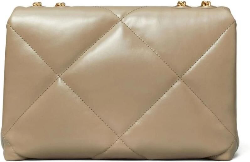 TORY BURCH Shoppers Kira Diamond Quilt Convertible Shoulder Bag in beige - Foto 8