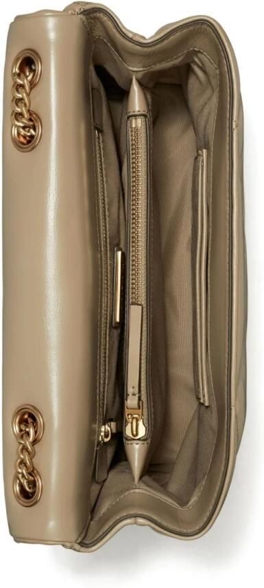 TORY BURCH Shoppers Kira Diamond Quilt Convertible Shoulder Bag in beige - Foto 10