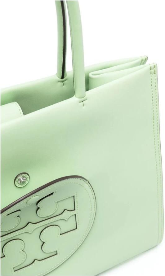 TORY BURCH Groene Kleine Tote Tas met Verstelbare Schouderband Green Dames - Foto 7
