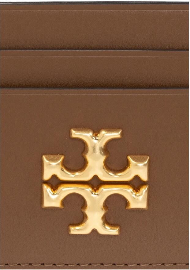 TORY BURCH Eleanor Kaarthouder Bruine Portemonnees Kaarthouders Brown Dames - Foto 2
