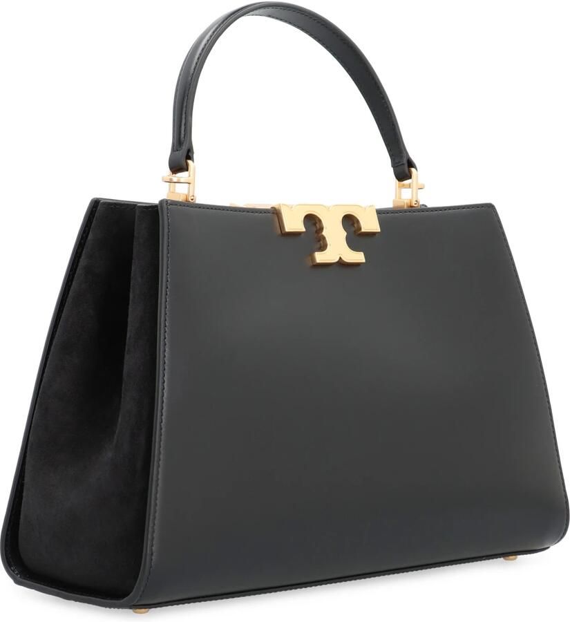 TORY BURCH Eleanor Leren Crossbody Tas Zwart Black Dames - Foto 2