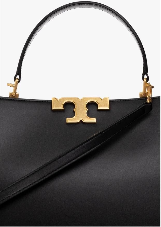 TORY BURCH Eleanor Leren Crossbody Tas Zwart Black Dames - Foto 6