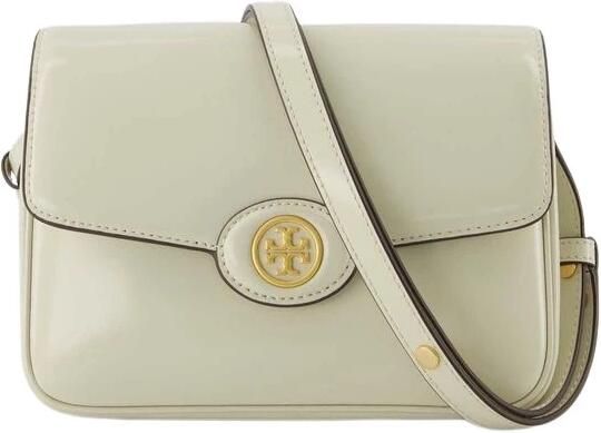 TORY BURCH Crossbody bags Robinson Spazzolato Convertible Shoulder Bag in beige - Foto 19