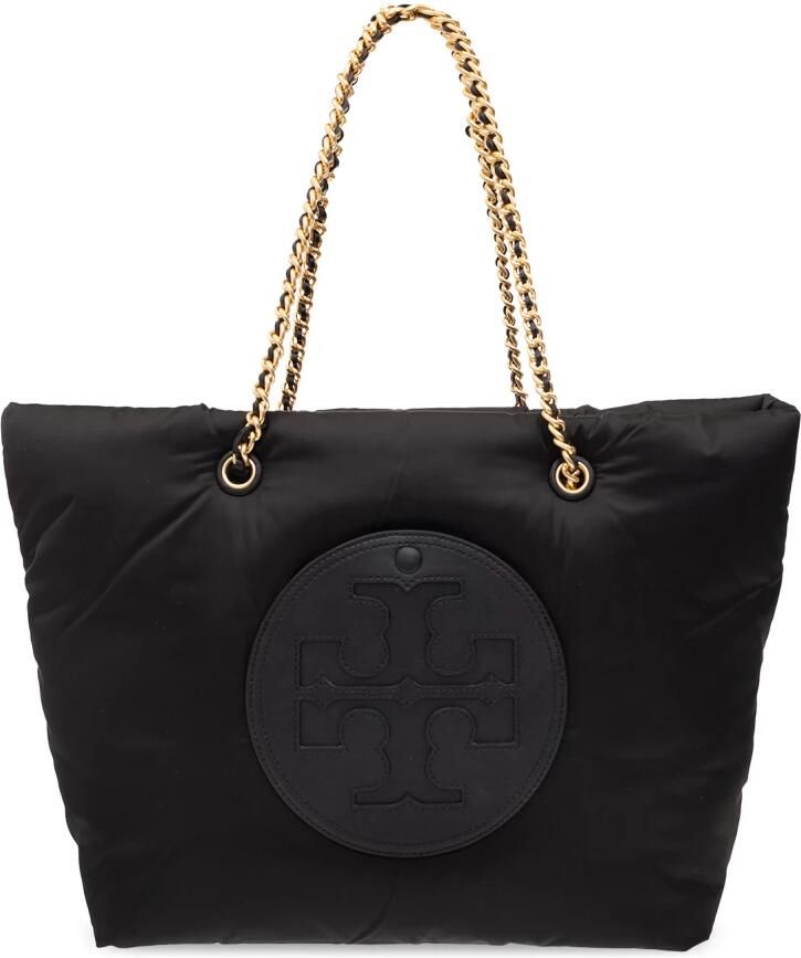 TORY BURCH Omkeerbare Ketting Schoudertas Black Dames