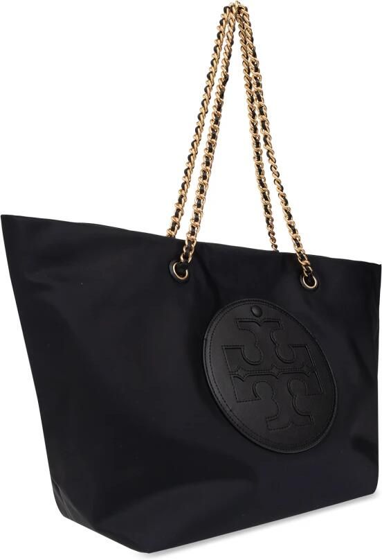TORY BURCH Ella Chain Tote Stijlvolle en Functionele Schoudertas Black Dames - Foto 14