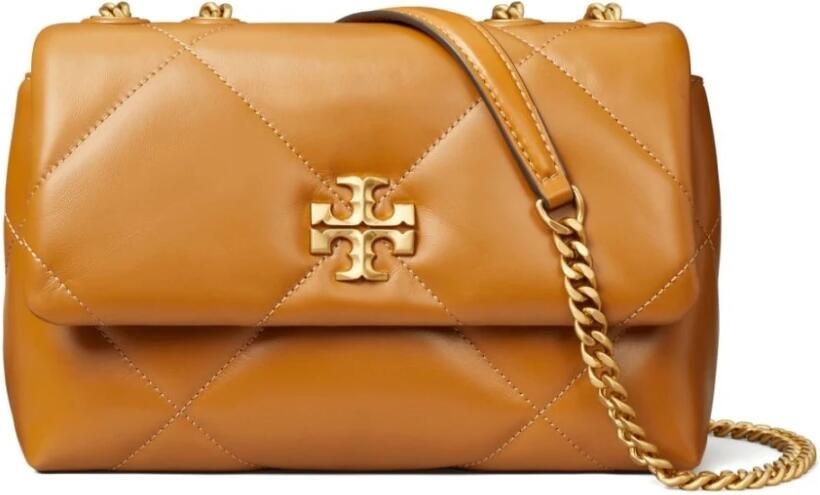 TORY BURCH Crossbody bags Kira Diamond Quilt Small Convertible Shoulder Bag in bruin - Foto 13