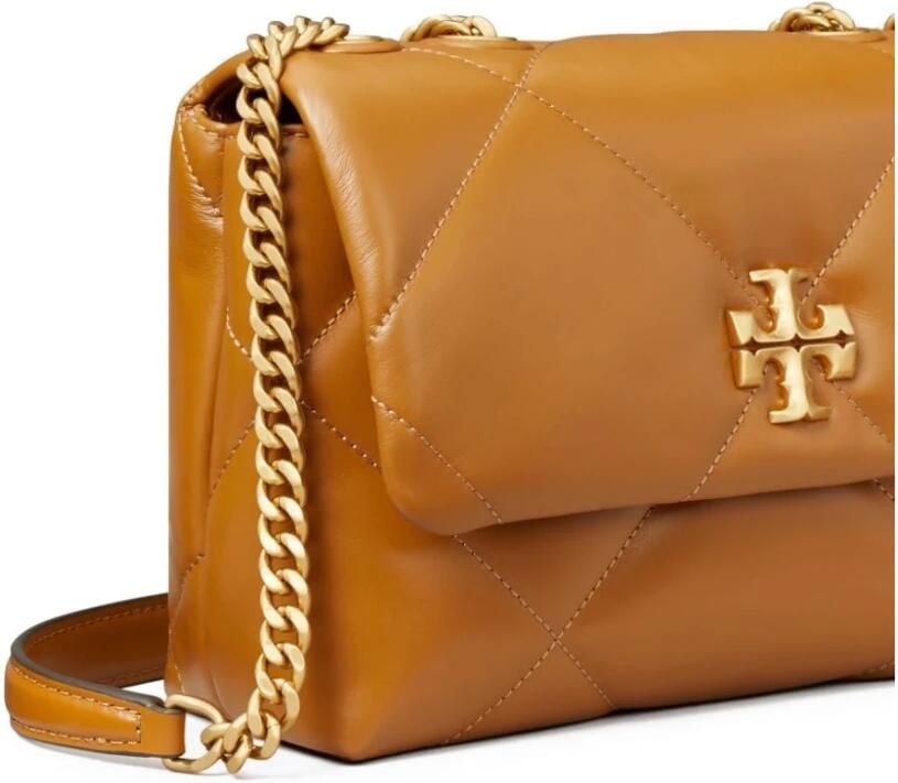 TORY BURCH Crossbody bags Kira Diamond Quilt Small Convertible Shoulder Bag in bruin - Foto 7