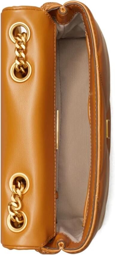 TORY BURCH Crossbody bags Kira Diamond Quilt Small Convertible Shoulder Bag in bruin - Foto 15