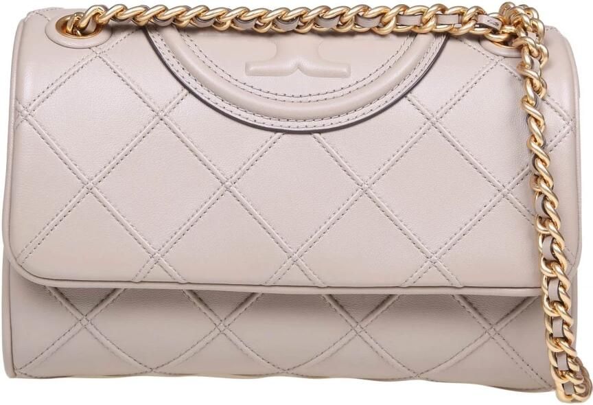 TORY BURCH Crossbody bags Fleming Soft Small Convertible Shoulder Bag in beige - Foto 7