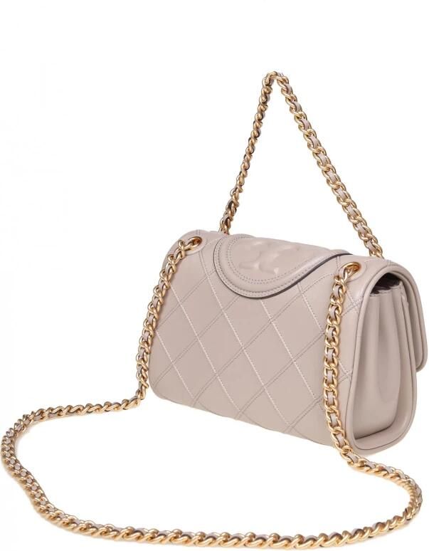 TORY BURCH Crossbody bags Fleming Soft Small Convertible Shoulder Bag in beige - Foto 9