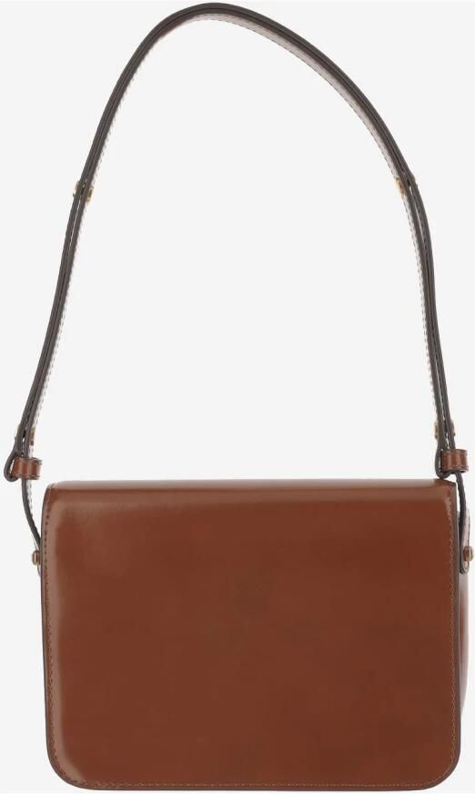 TORY BURCH Hobo bags Robinson Spazzolato Convertible Shoulder Bag in cognac - Foto 11
