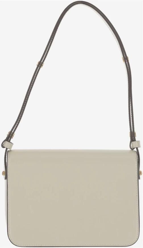 TORY BURCH Crossbody bags Robinson Spazzolato Convertible Shoulder Bag in beige - Foto 12