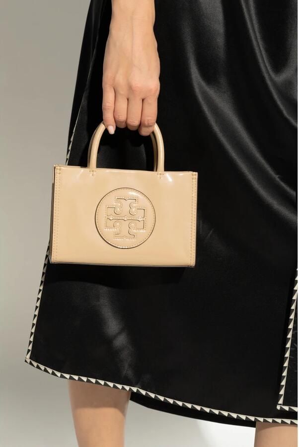 TORY BURCH Totes & shoppers Ella Bio Mini Shopper Bag Nylon Beige in beige - Foto 11