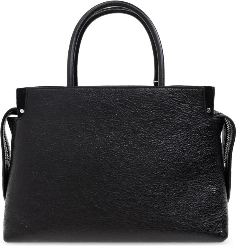 TORY BURCH Hobo bags Mercer Satchel Purse Leather Black in zwart - Foto 2