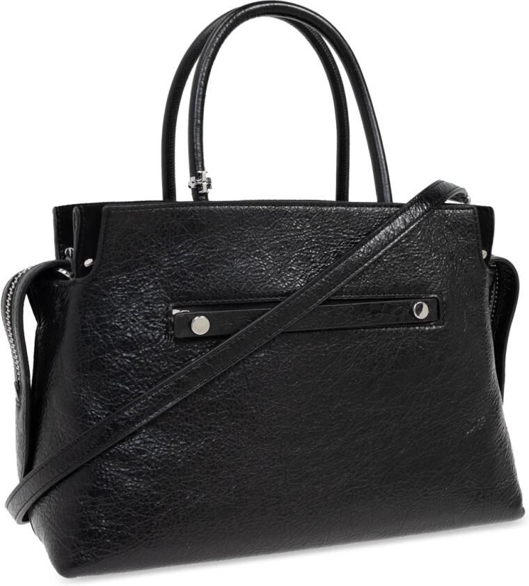 TORY BURCH Hobo bags Mercer Satchel Purse Leather Black in zwart - Foto 3