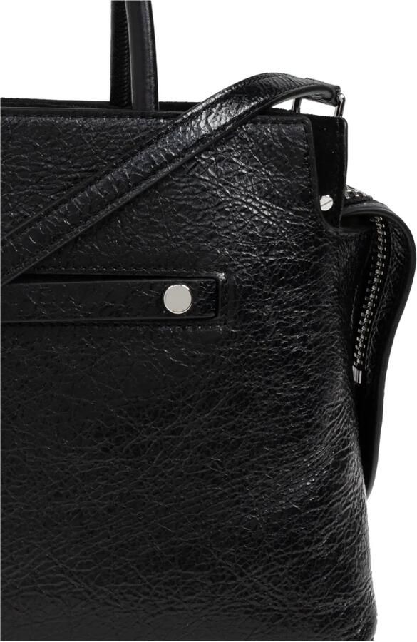 TORY BURCH Hobo bags Mercer Satchel Purse Leather Black in zwart - Foto 6