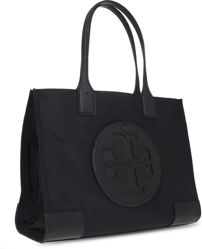 TORY BURCH Ella Tote Tas van Gerecyclede Materialen Black Dames - Foto 4