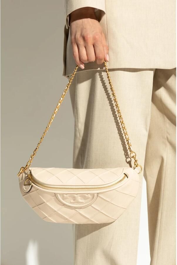 TORY BURCH Heuptassen Fleming Soft Convertible Belt Bag in crème - Foto 6