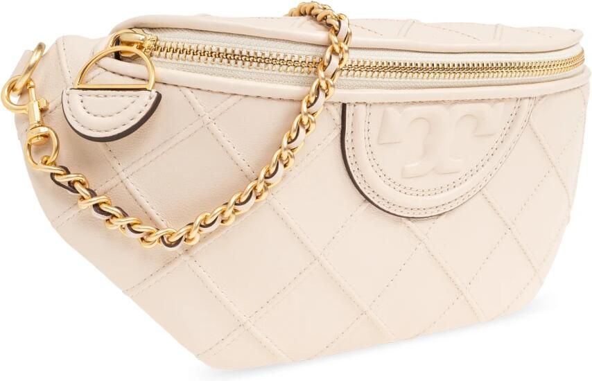 TORY BURCH Heuptassen Fleming Soft Convertible Belt Bag in crème - Foto 7