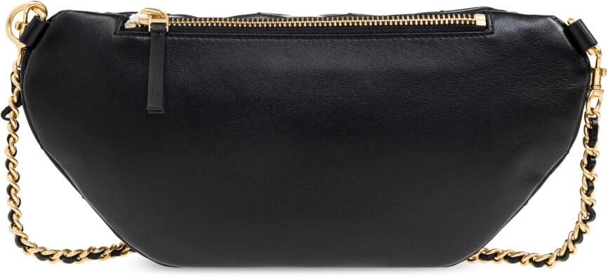 TORY BURCH Zwarte leren heuptas met diamantpatroon Black Dames - Foto 6